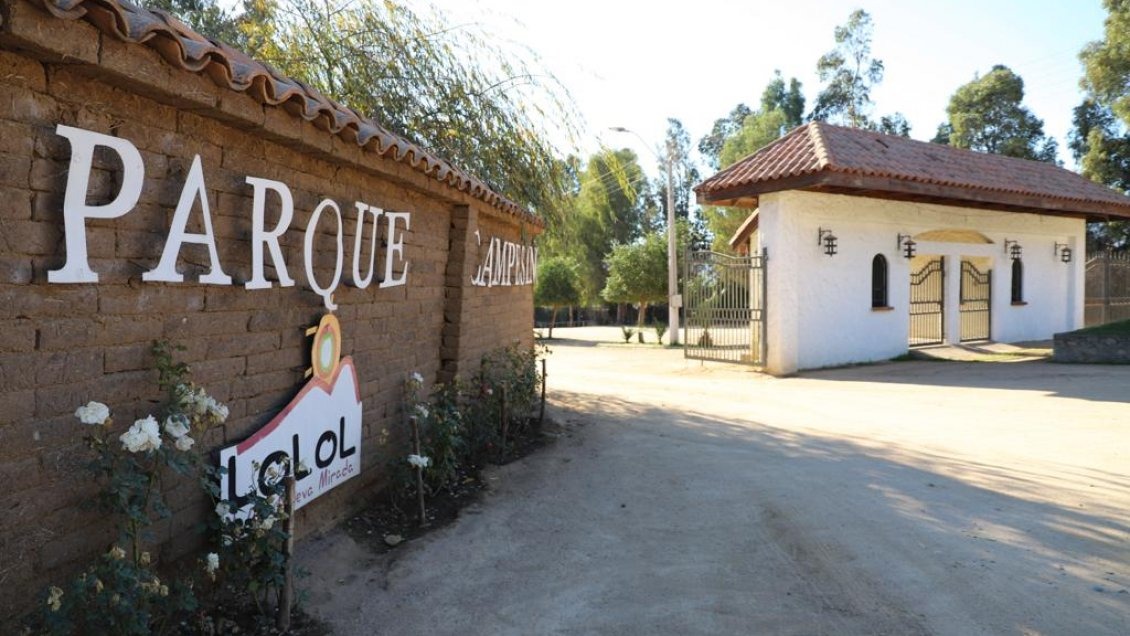 Aprueban aumento de recursos para proyecto de mejoramiento del Parque Campesino de Lolol