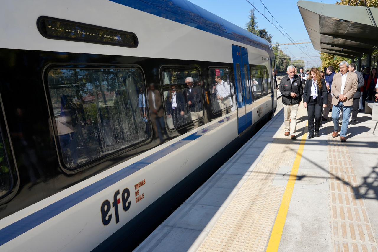 Requínoa se suma al recorrido de trenes Chile con nueva estación financiada por el Gobierno Regional